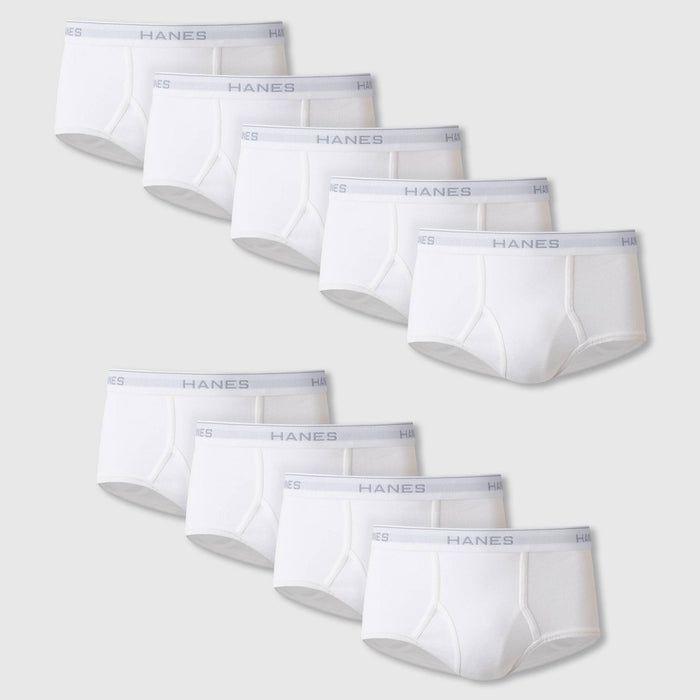Hanes Men's 9pk Briefs - White 2XL