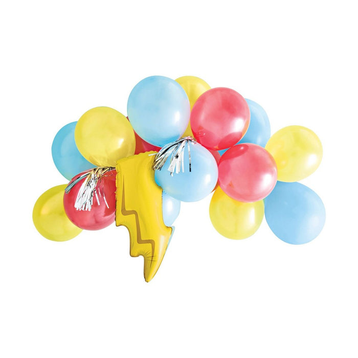 17ct Superhero Pow Balloon Pack - Spritz
