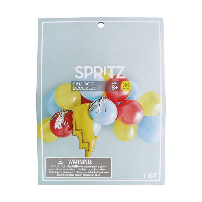 17ct Superhero Pow Balloon Pack - Spritz