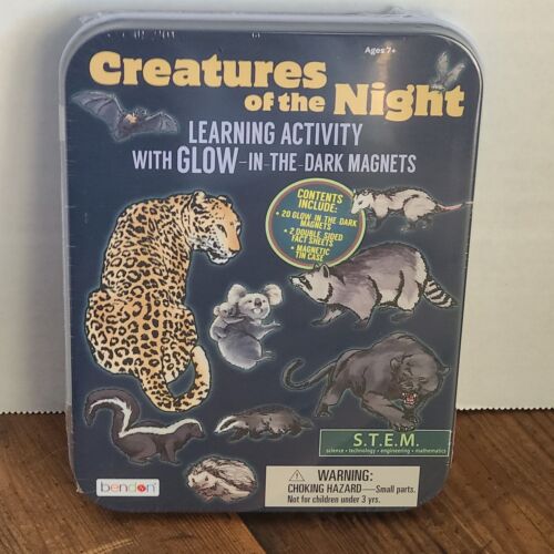 Magnetic Learning Tin - Creatures of the Night
