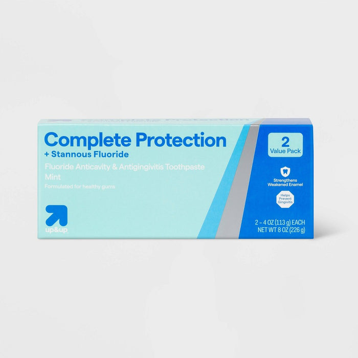 Complete Toothpaste - 4oz/2pk - up & up