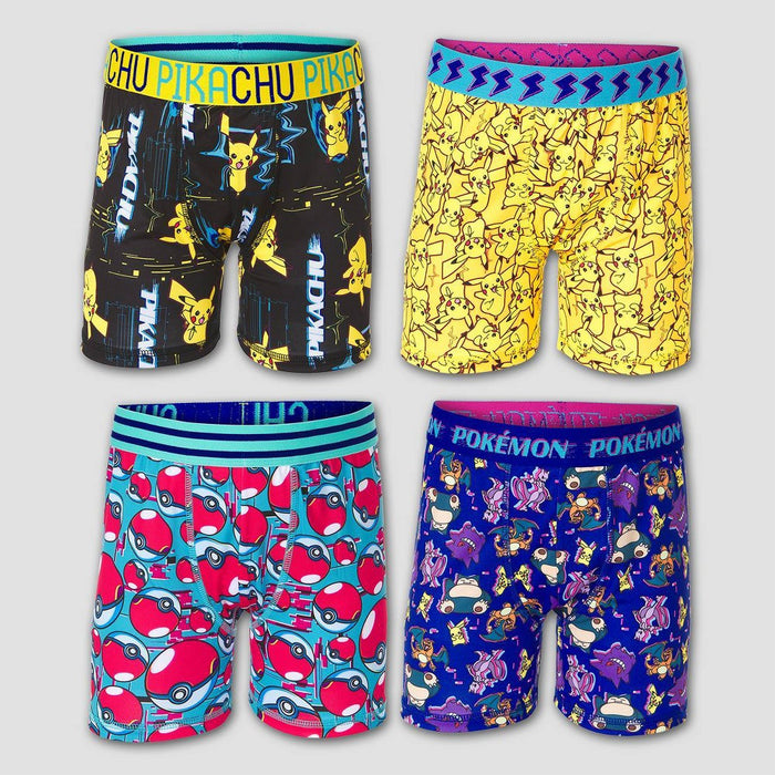 Boys' Pokemon 4pk Underwear - 8