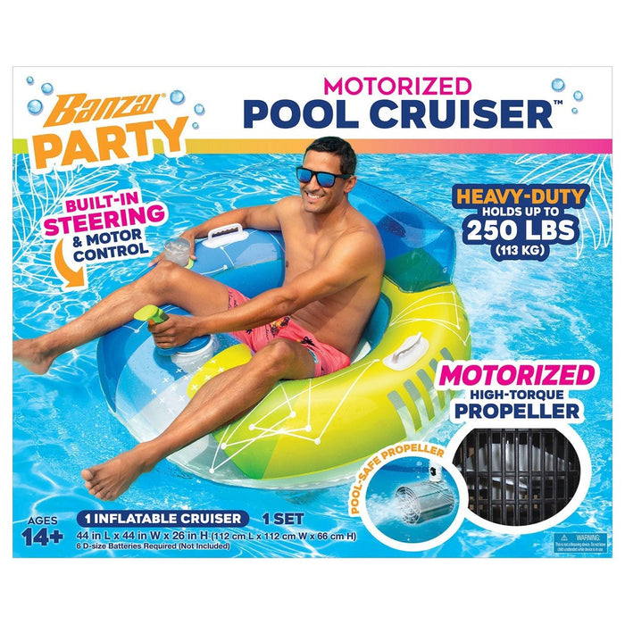 Banzai Motorized Pool Cruiser
