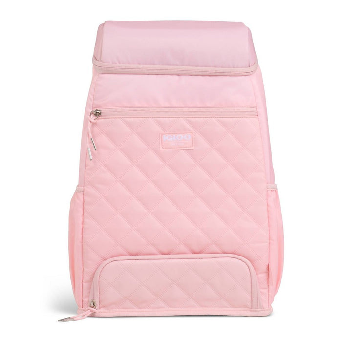 Igloo MaxCold Duo Backpack 20 Cans Soft-Sided Cooler - Rose Quartz