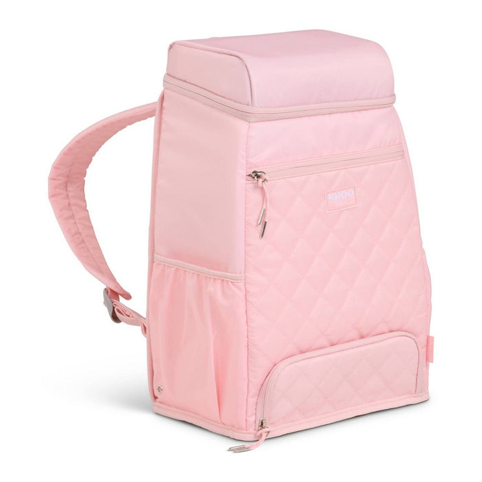 Igloo MaxCold Duo Backpack 20 Cans Soft-Sided Cooler - Rose Quartz