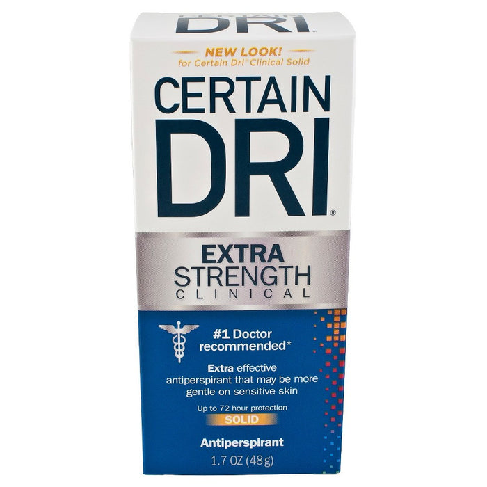 Certain Dri Extra Strength Clinical Solid Antiperspirant - 1.7oz