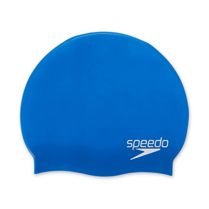 Speedo Jr Silicone Cap - Blue