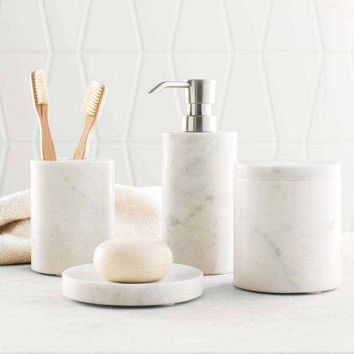 4pc Bath Coordinate Set Marble - Threshold