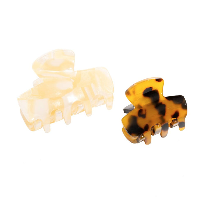 L. Erickson Neutral Jaw Clip - 2pk - Ivory
