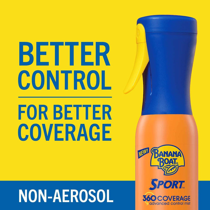 Banana Boat Sport 360 Coverage Advanced Control Mist Sunscreen Sprayer - SPF 50 - 5.5 fl oz