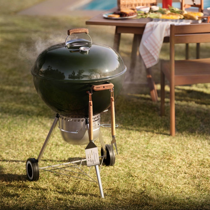Weber 22" Charcoal Grill 1500573 Green - Hearth & Hand with Magnolia (LOCAL PICKUP ONLY)