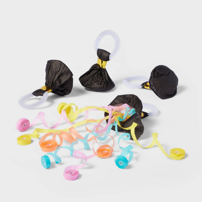 4ct Core NYE Confetti Popper - Spritz