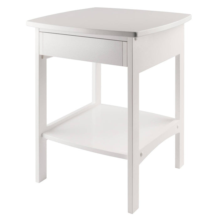 Claire Accent Table White - Winsome (LOCAL PICKUP ONLY)