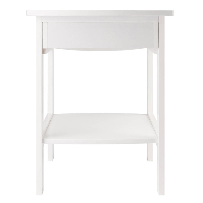 Claire Accent Table White - Winsome (LOCAL PICKUP ONLY)