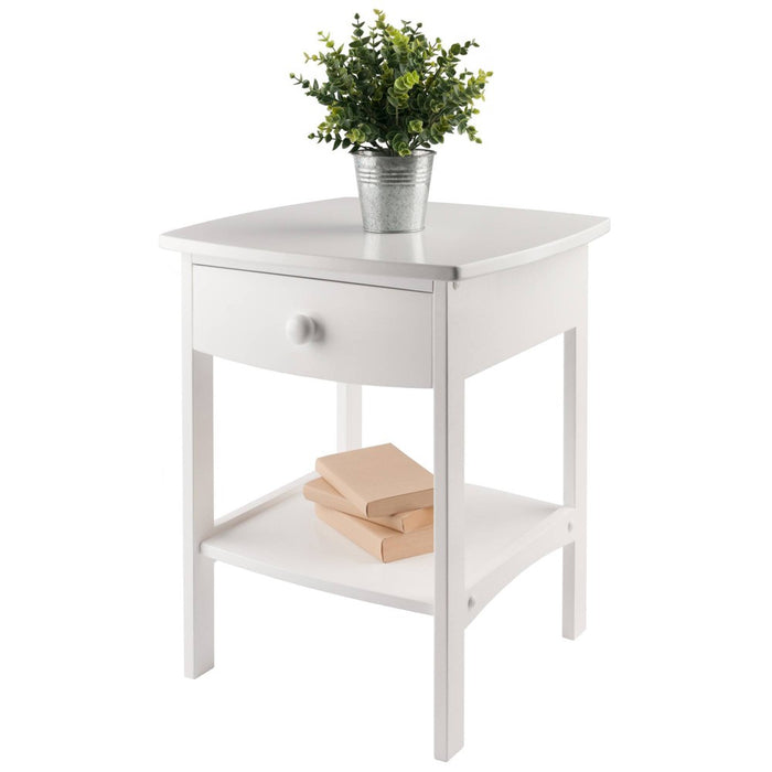 Claire Accent Table White - Winsome (LOCAL PICKUP ONLY)