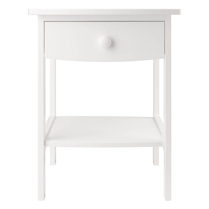 Claire Accent Table White - Winsome (LOCAL PICKUP ONLY)