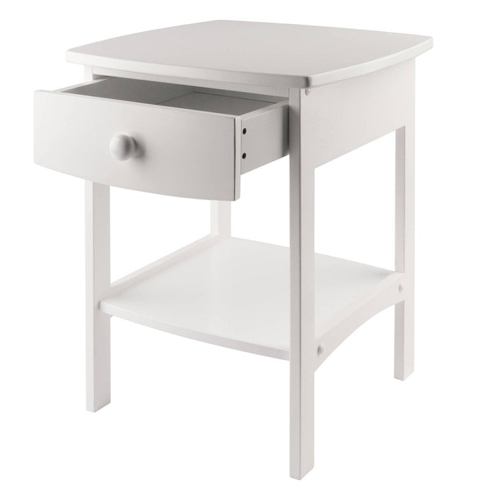 Claire Accent Table White - Winsome (LOCAL PICKUP ONLY)