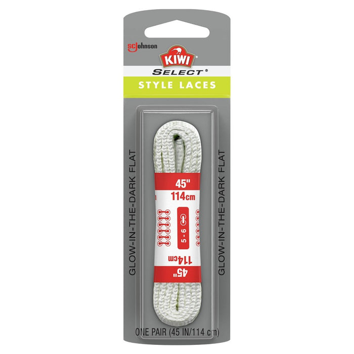 KIWI Select Style Flat Laces Glow in the dark - 45in