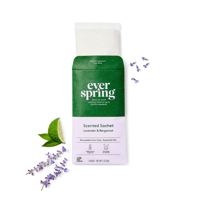 Air Freshener Sachet - Lavender & Bergamot - Everspring