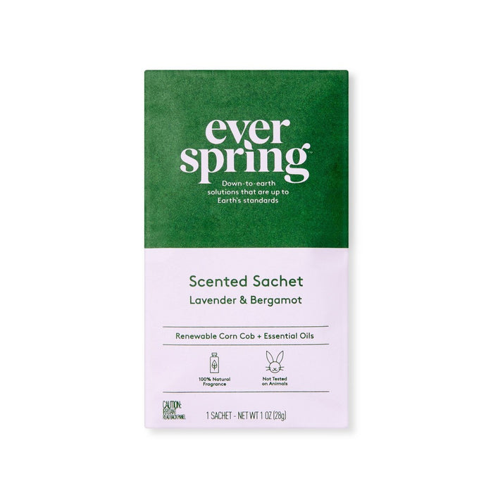 Air Freshener Sachet - Lavender & Bergamot - Everspring