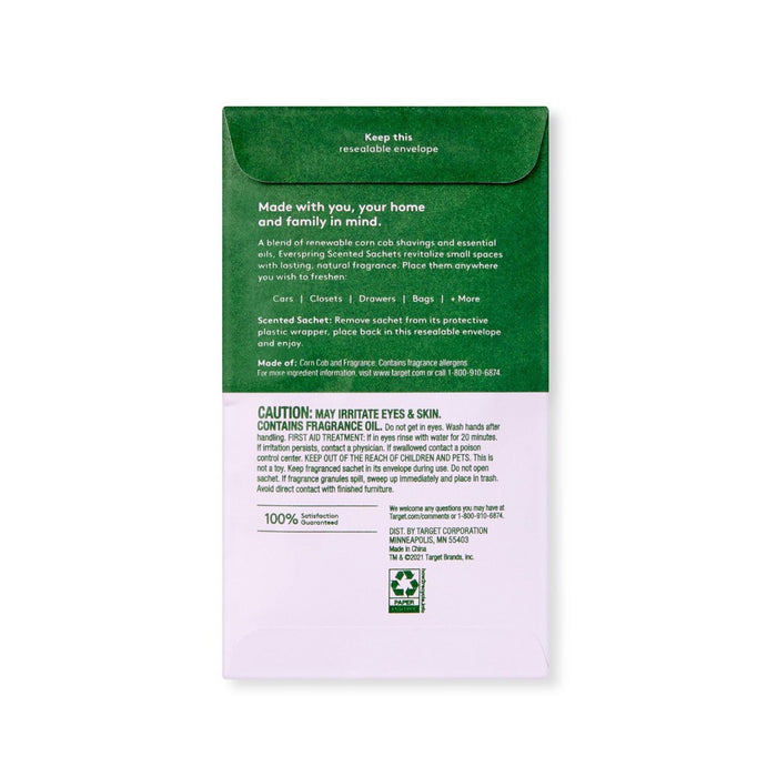 Air Freshener Sachet - Lavender & Bergamot - Everspring