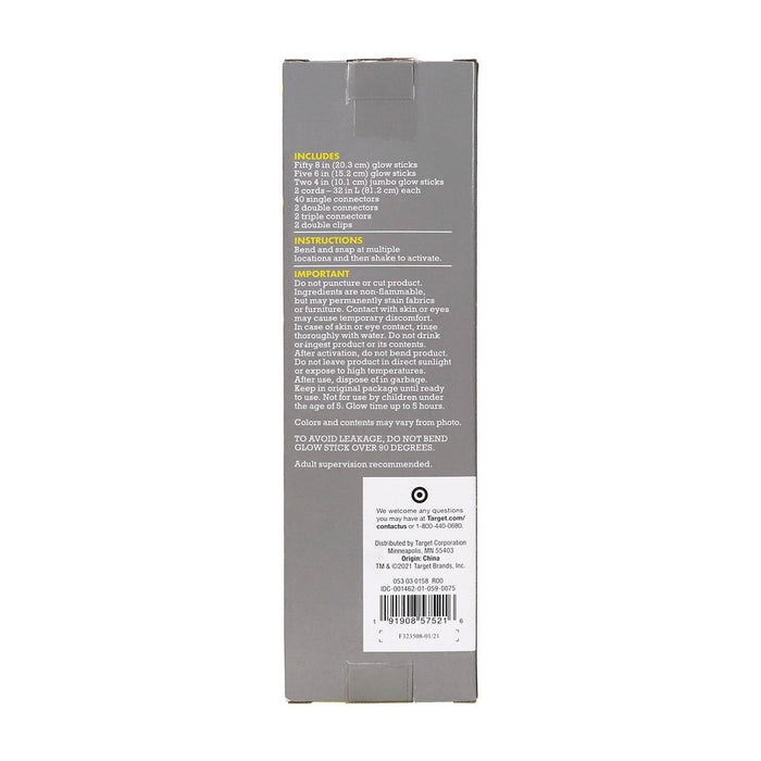 100ct Party Favor Glow Sticks' Pack - Spritz