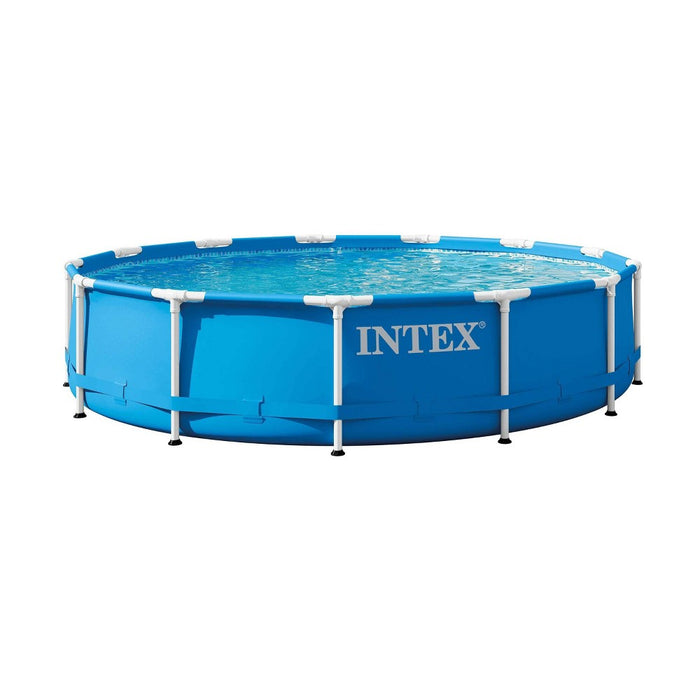 Intex 13' x 33" Metal Frame Above Ground Pool with Filter Pump (LOCAL PICKUP ONLY)
