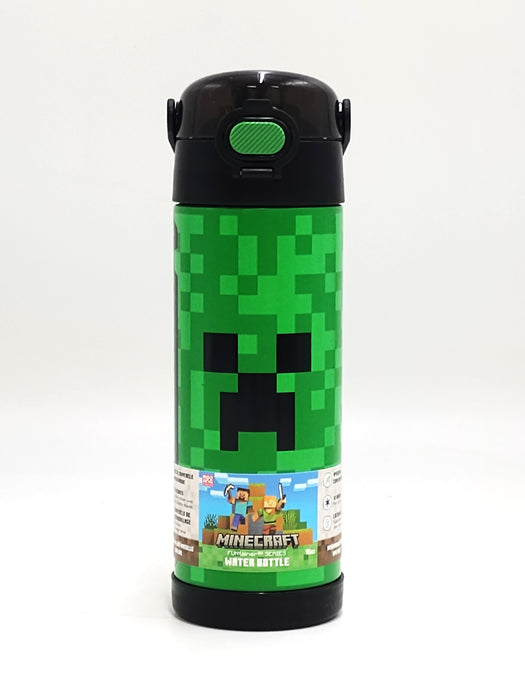 Thermos 16oz Minecraft FUNtainer Water Bottle with Bail Handle Stainless Steel