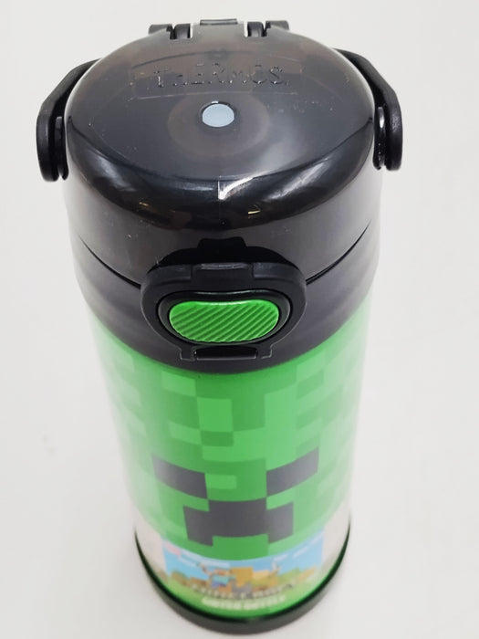 Thermos 16oz Minecraft FUNtainer Water Bottle with Bail Handle Stainless Steel