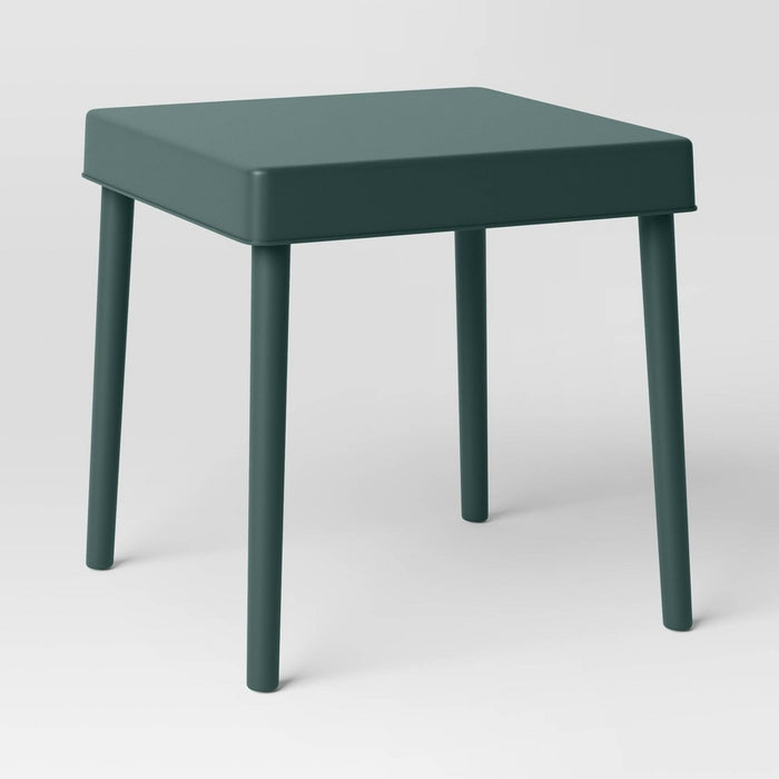 Square Elba Outdoor Patio Accent Table Fern Shower Green - Room Essentials