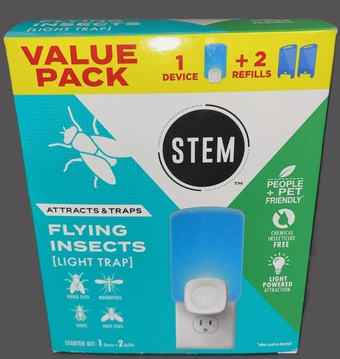Stem Light Electric Trap Starter Kit with 2 refills