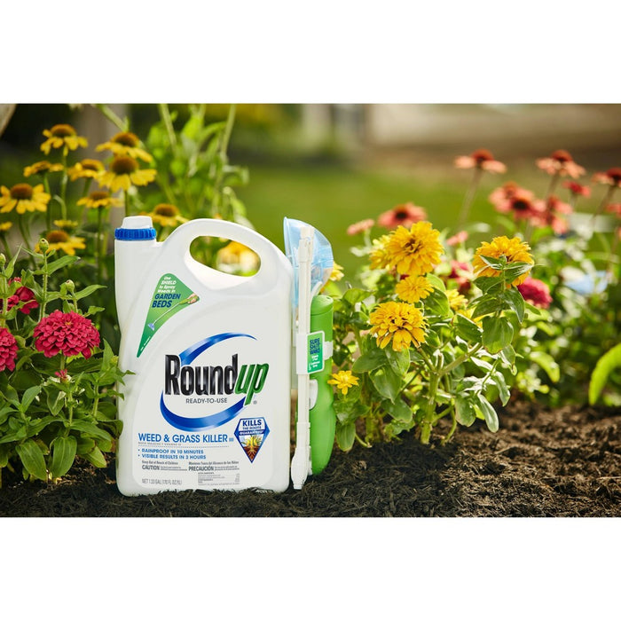 Roundup Weed & Grass Killer with Sure Shot Wand 128oz