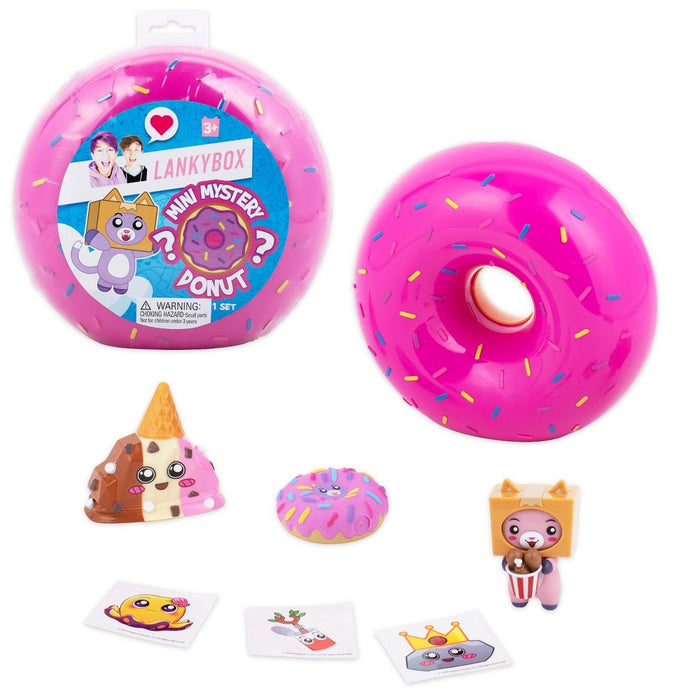 LankyBox Mini Mystery Donut Figure Set