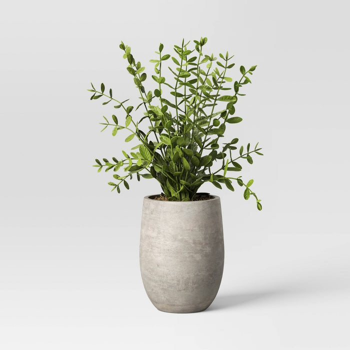 14" Privet Artificial Plant - Threshold designed with Studio McGee: No-Maintenance Greenery, Indoor/Outdoor Decor