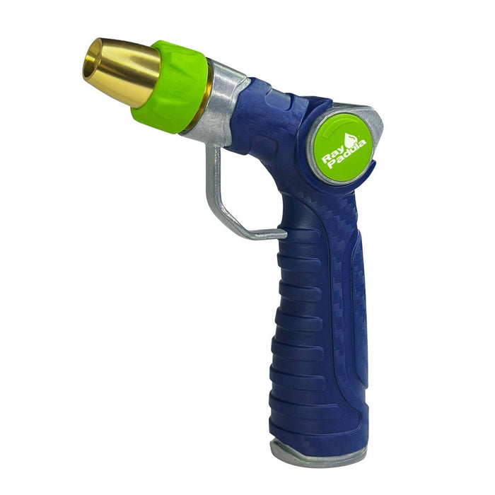 Ray Padula Metal Thumb Control Nozzle with Loop: Adjustable Spray, Leakproof & Weatherproof