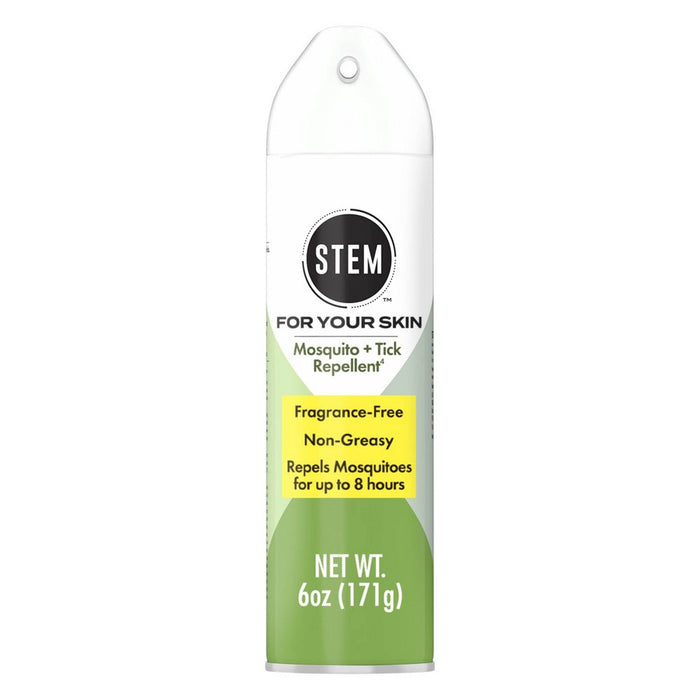 Stem For Your Skin Mosquito + Tick Repellent Personal Bug Spray Aerosol 6oz