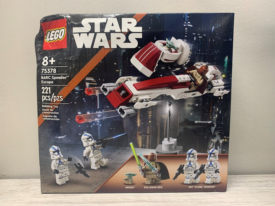LEGO Star Wars BARC Speeder Escape Mandalorian Toy 75378 - SEE DETAILS