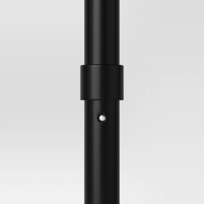 6' Round Outdoor Patio Market Umbrella Fern Shower with Black Pole - Room Essentials: Push-Button, Air Dry (LOCAL PICKUP ONLY)