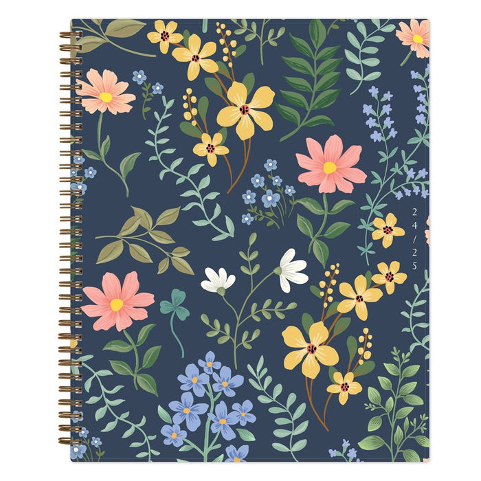 Blue Sky 2024-25 Weekly/Monthly Planner 11"x8.5" Sustainability Wirebound Nolana
