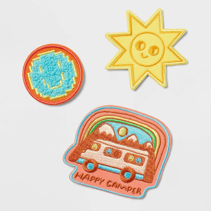Kids' 3pc Patch Set Happy Camper - Cat & Jack?
