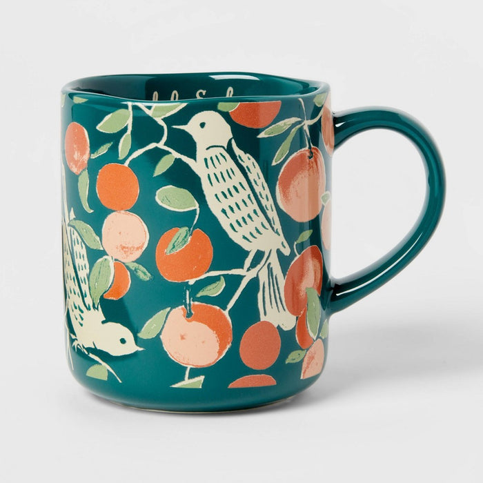16oz Stoneware Wild and Free Mug - Threshold