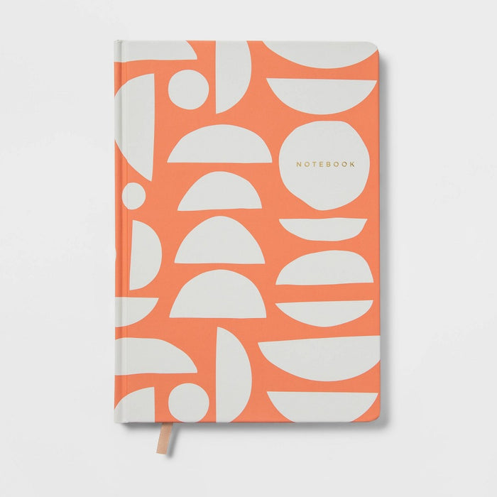 192 Sheet College Ruled Journal 7"x10" Coral Modern - Threshold