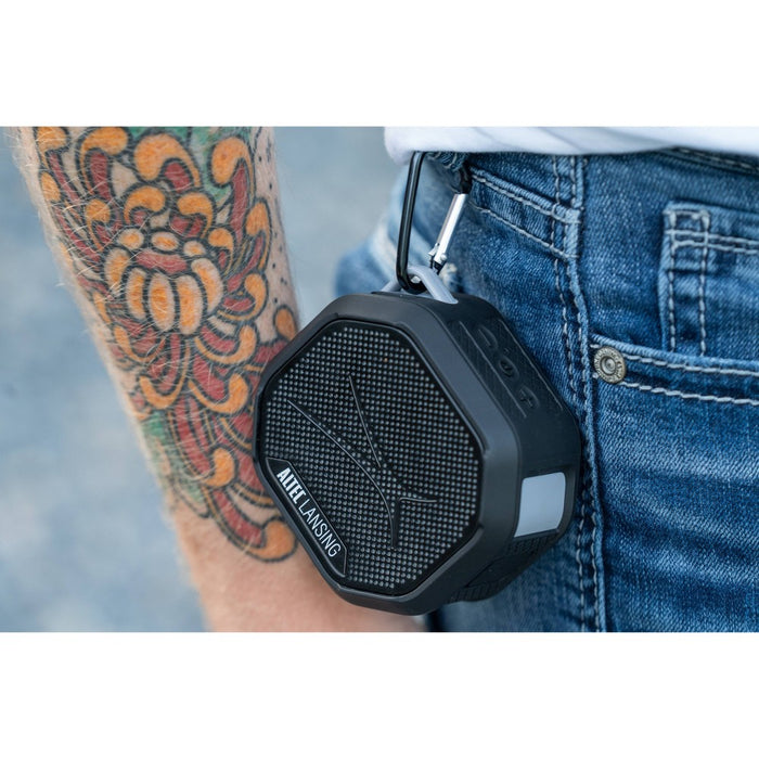 Altec Lansing HydraTrek Bluetooth Waterproof Speaker - Black