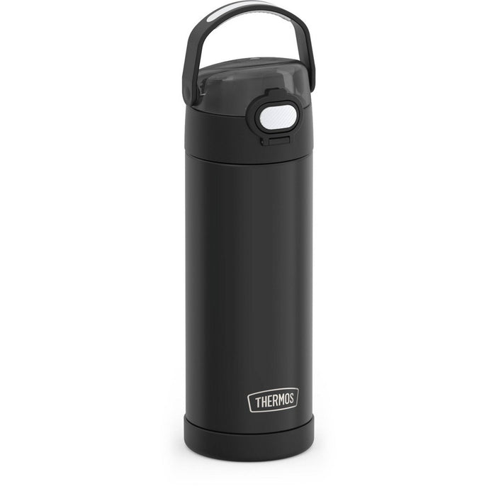 Thermos 16oz Stainless Steel FUNtainer Water Bottle with Bail Handle - Black