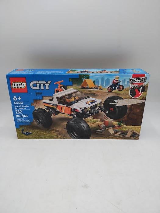 LEGO City 4x4 Off-Roader Adventures Monster Truck Toy 60387 SEE DETAILS