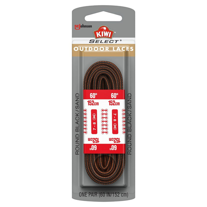 KIWI Select Outdoor Round Laces - Beige 60in