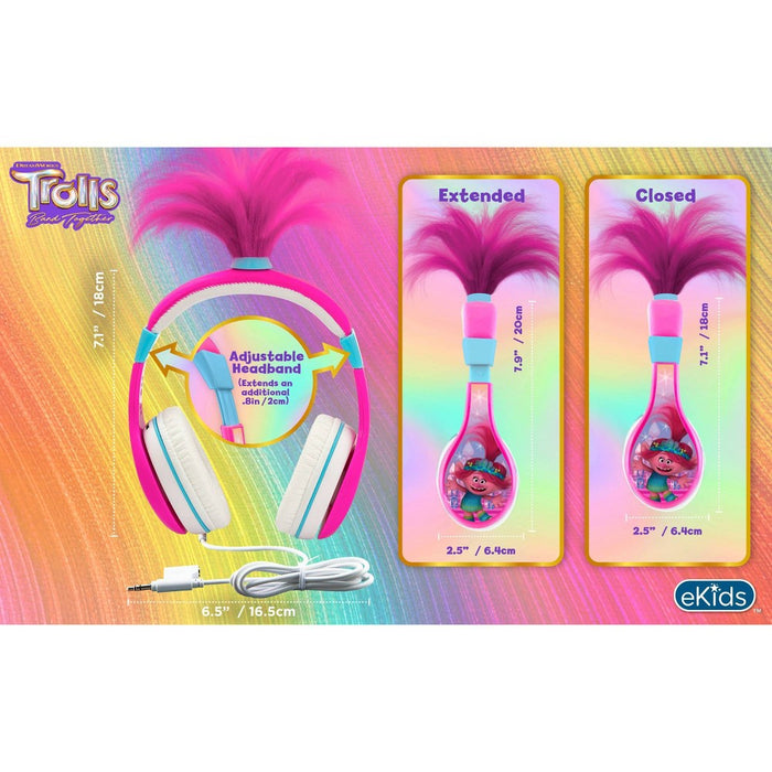 Trolls 3 Youth Headphones