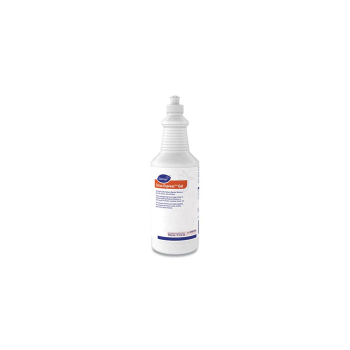 Diversey Citrus Express Gel Spotter, Citrus Scent, 32 oz Squeeze Bottle, 6/Carton