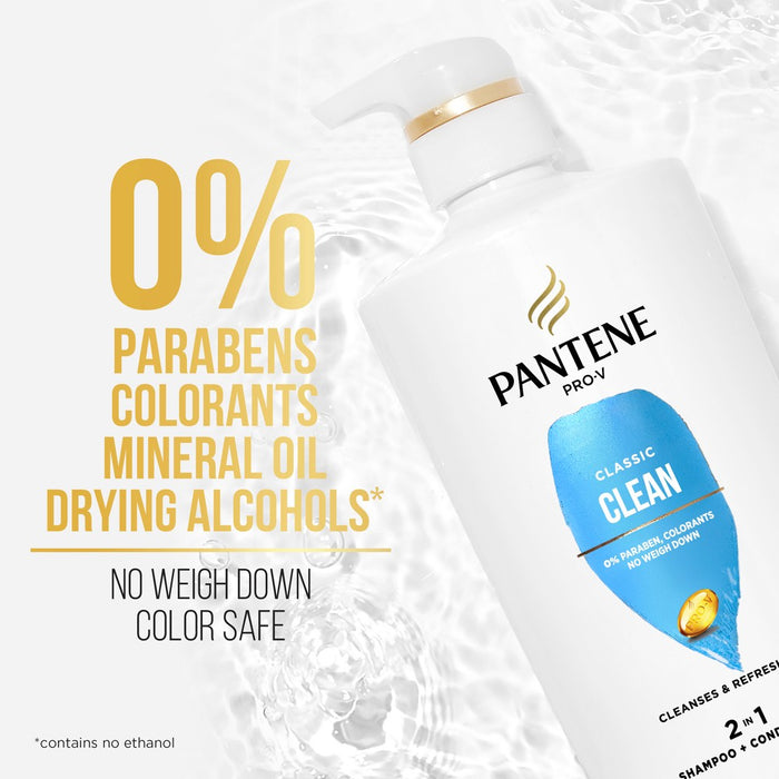 Pantene Pro-V Classic Clean 2-in-1 Shampoo & Conditioner - 23.6 fl oz