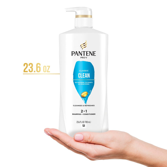 Pantene Pro-V Classic Clean 2-in-1 Shampoo & Conditioner - 23.6 fl oz